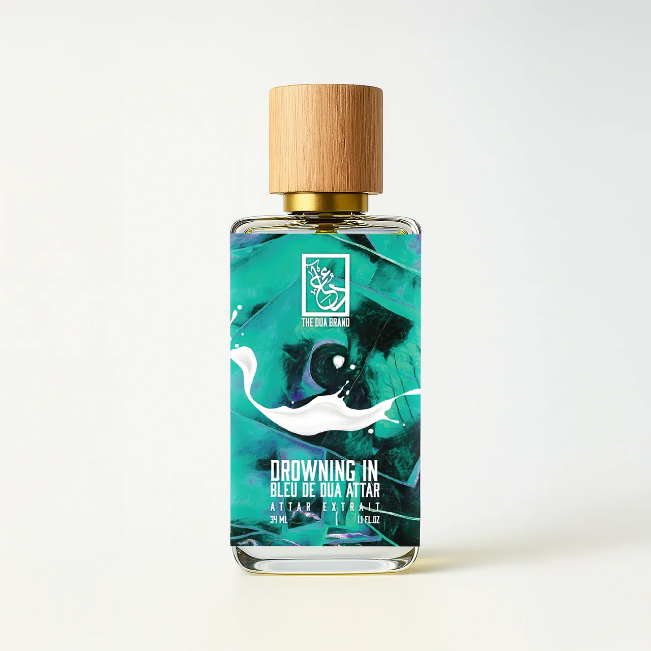 Drowning in Bleu de Dua Attar