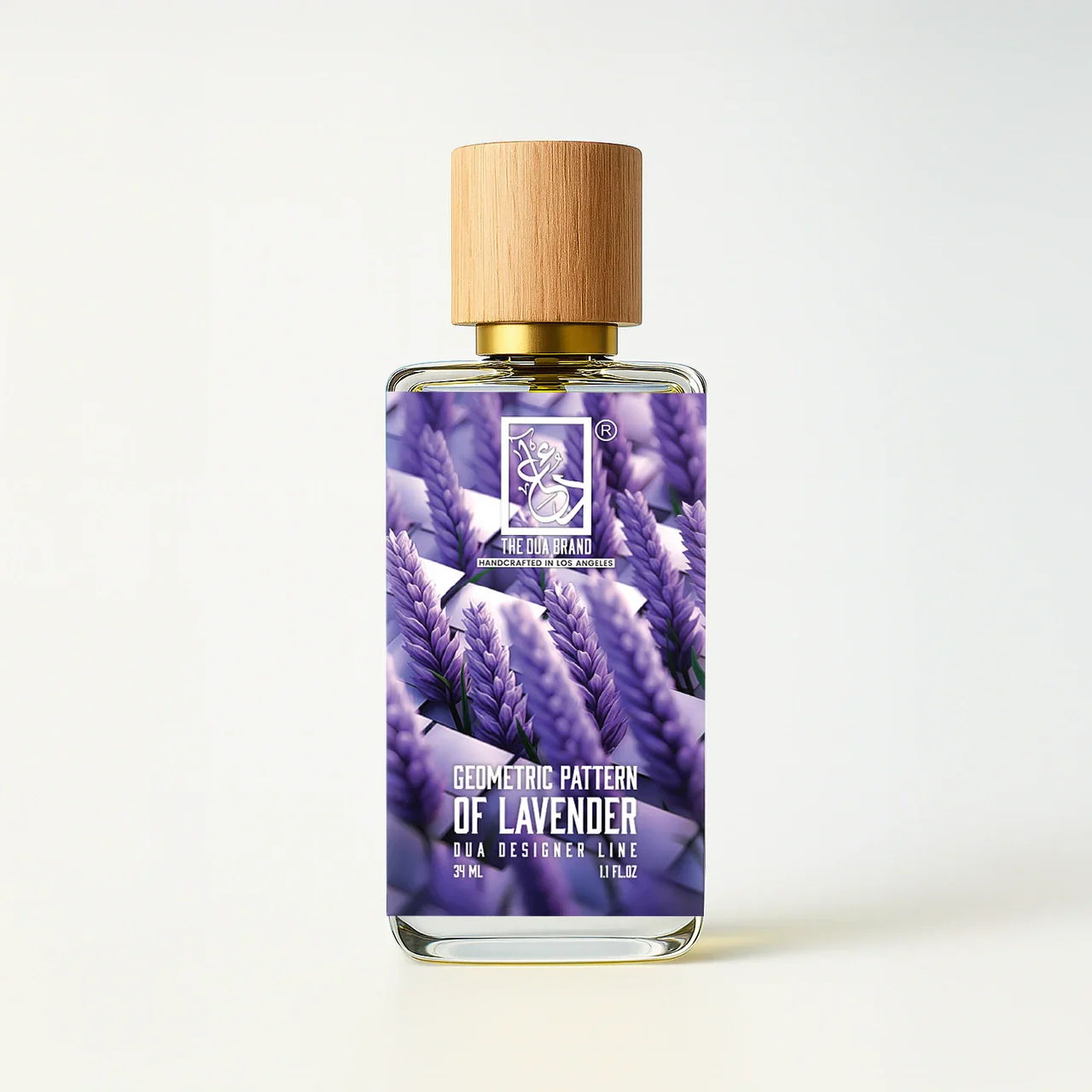 Geometric Pattern Of Lavender